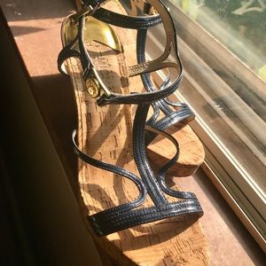 Michael Kors high heel wedges